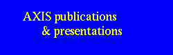 AXIS publications and presentations